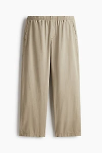 Pantalon décontracté en coton