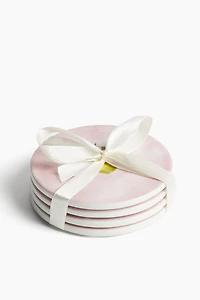4-Pack Porcelain Coasters