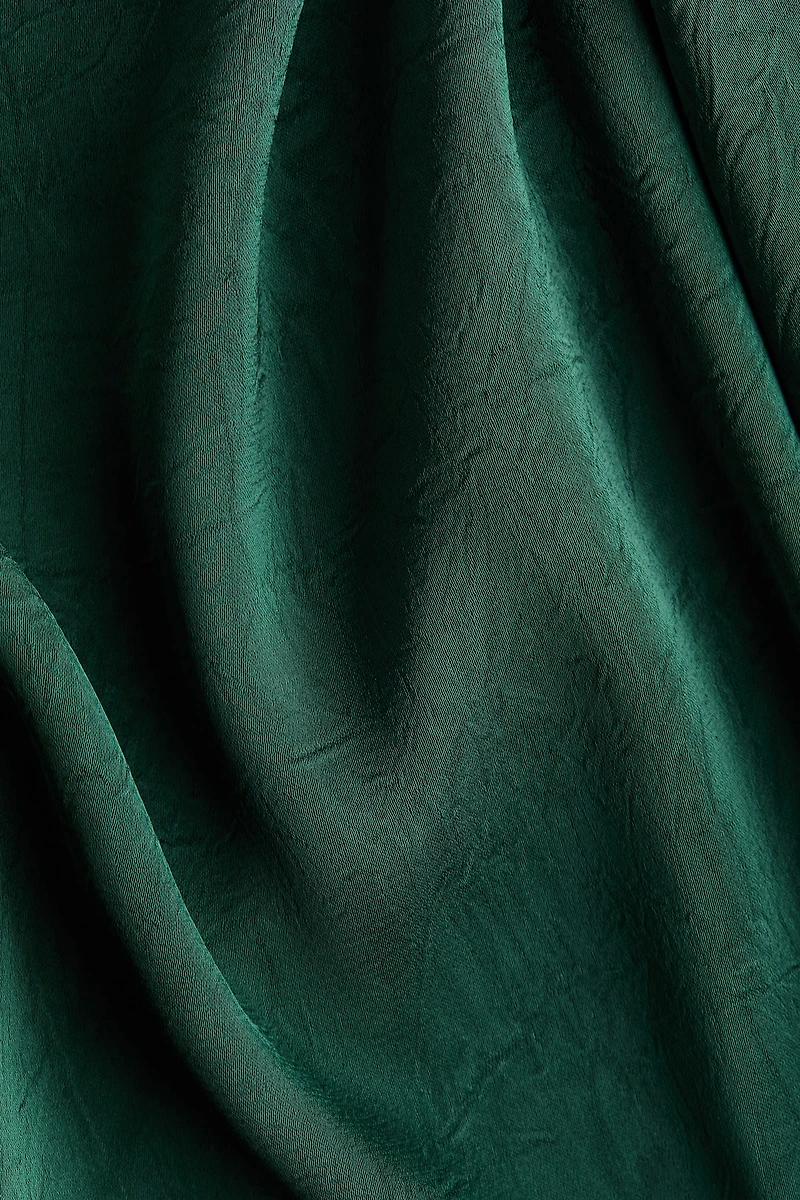 Robe à effet drapé