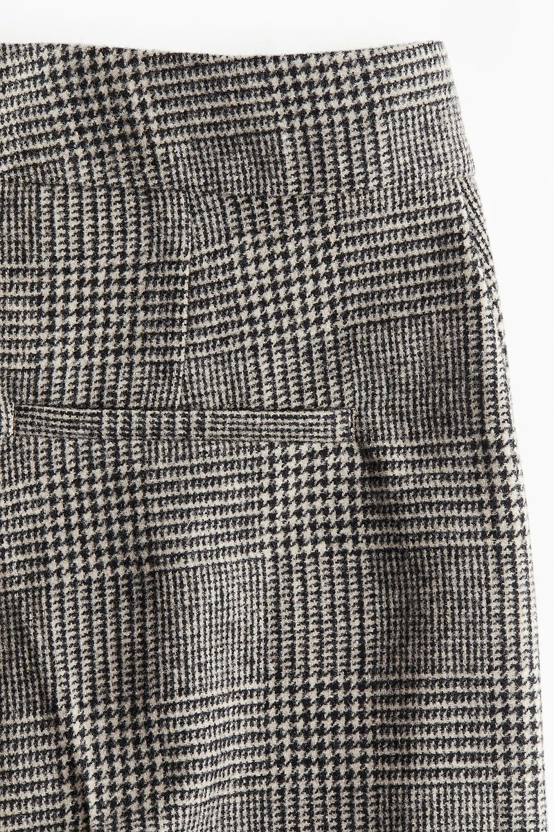 Short de tailleur à taille haute