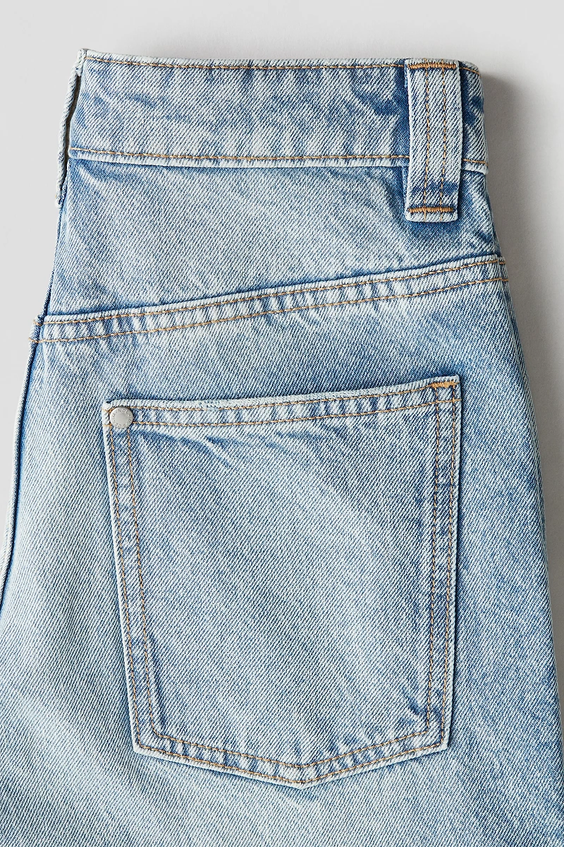 Baggy Denim Shorts