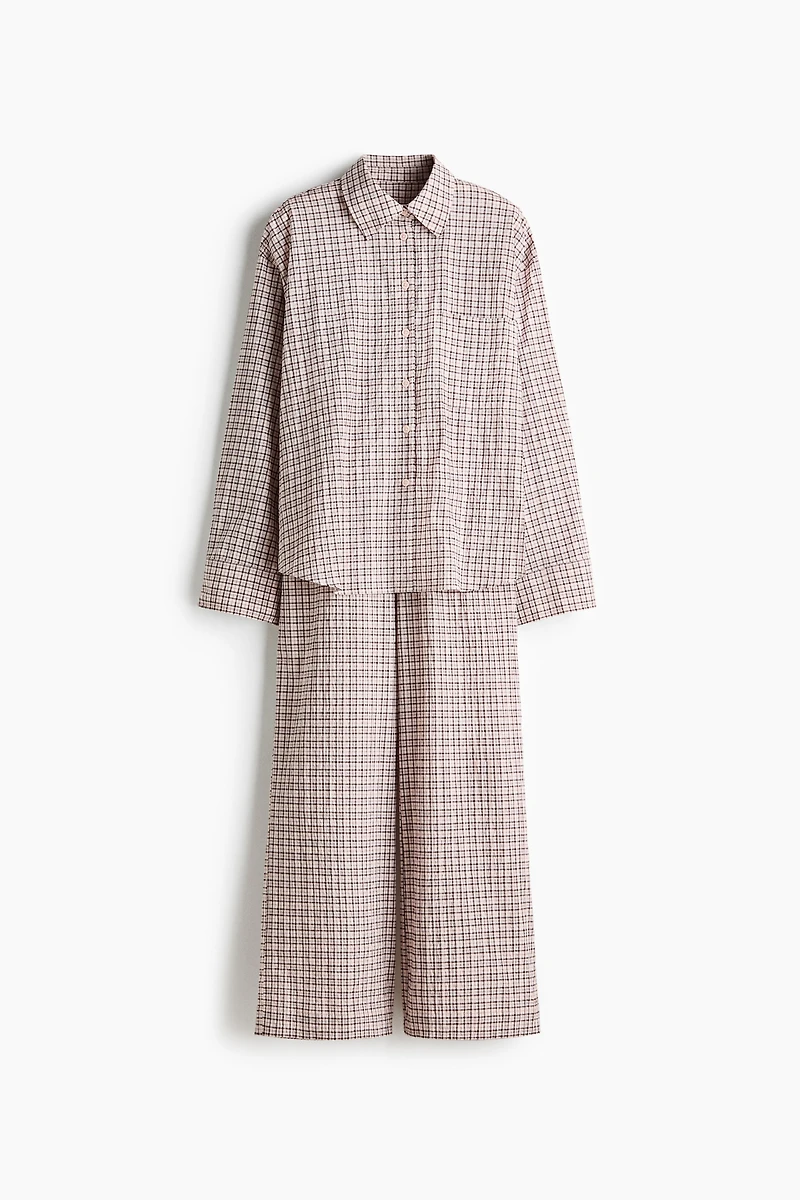 Cotton Seersucker Pajamas