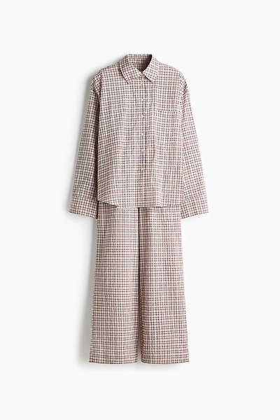 Cotton Seersucker Pajamas