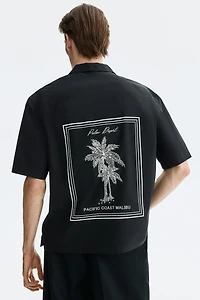Relaxed-Fit Printed Resort Shirt