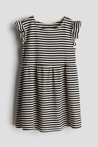 Ribbed Jersey Dress