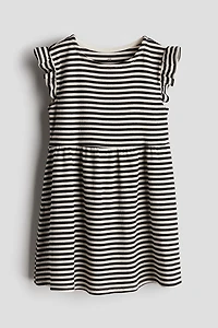 Ribbed Jersey Dress
