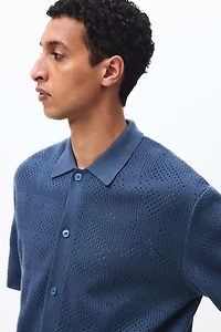 Chemise classique en tricot