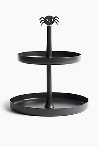 Two-Tiered Halloween Serving Tray