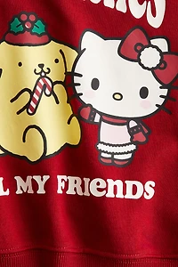 Oversized Printed Sweatshirt