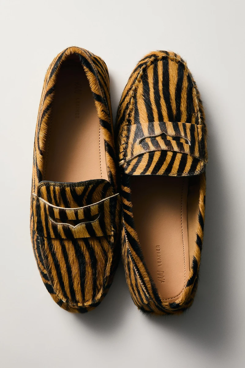 Mocassins en cuir