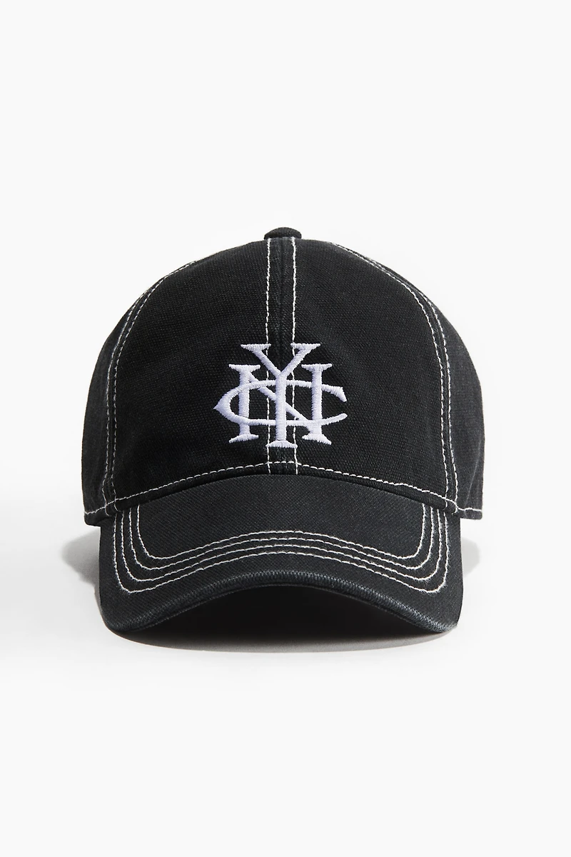 Twill Cap with Motif