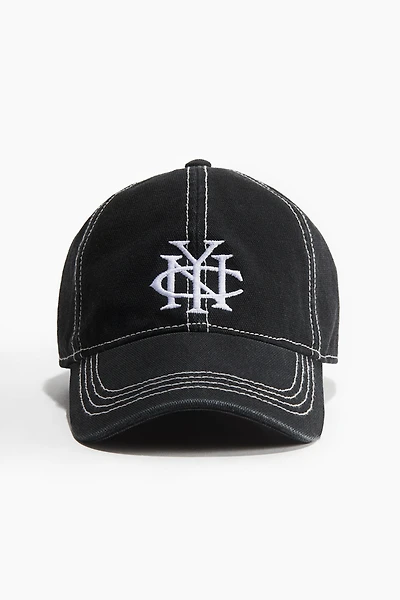 Twill Cap with Motif