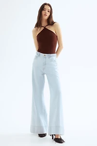 Crêpe Thong Bodysuit