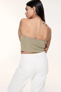 Rib-Knit Tube Top