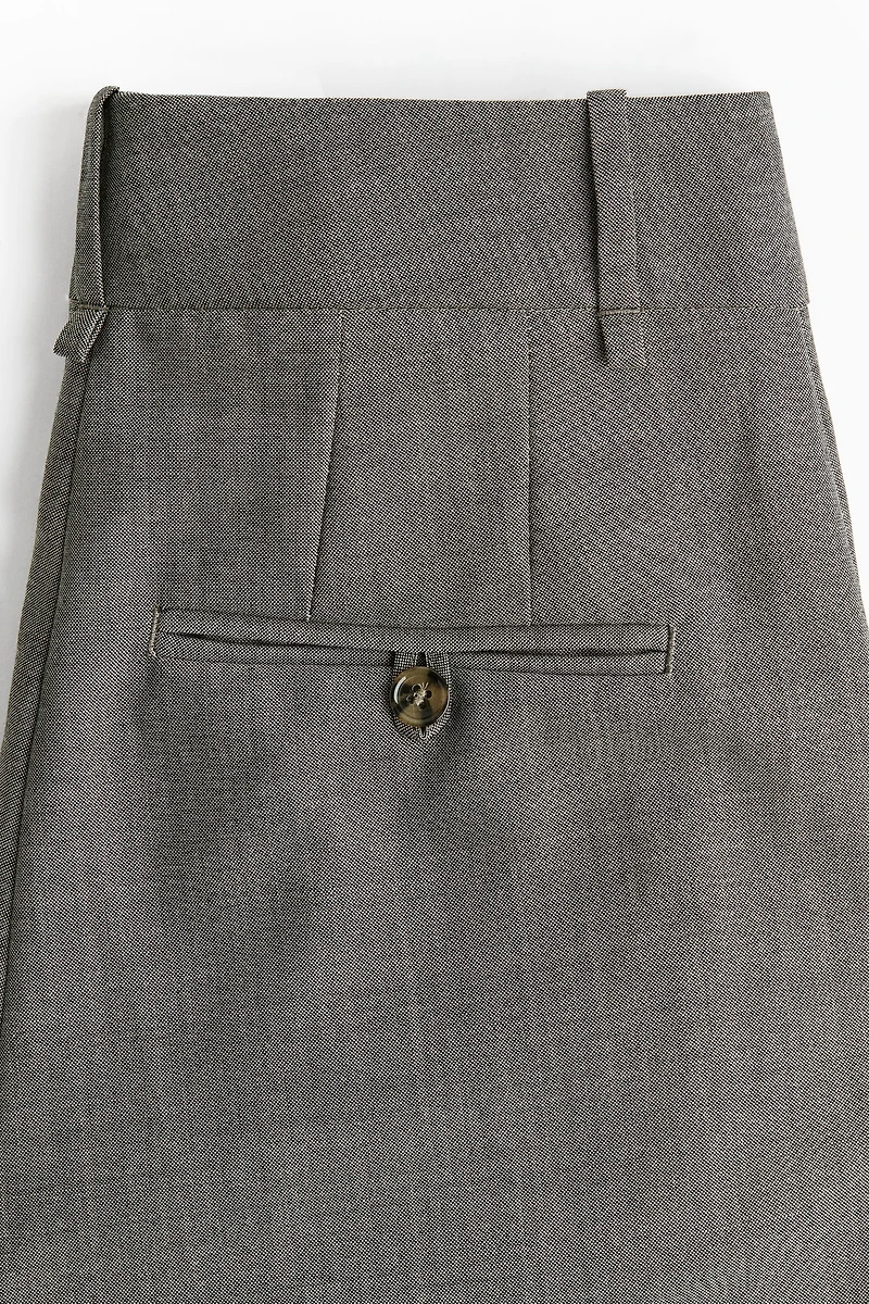 Wool-Blend Dress Pants