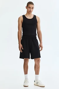 Relaxed-Fit Interlock Shorts