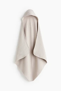 Serviette de bain à capuche en mousseline