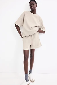 Washed Cotton Sweatshorts