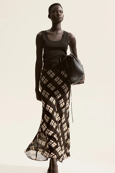 Chiffon Maxi Skirt
