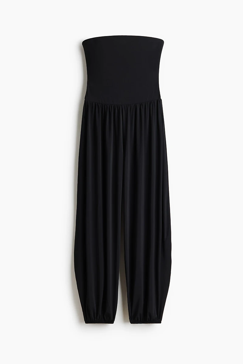 Combi-pantalon bandeau à jambes ballon