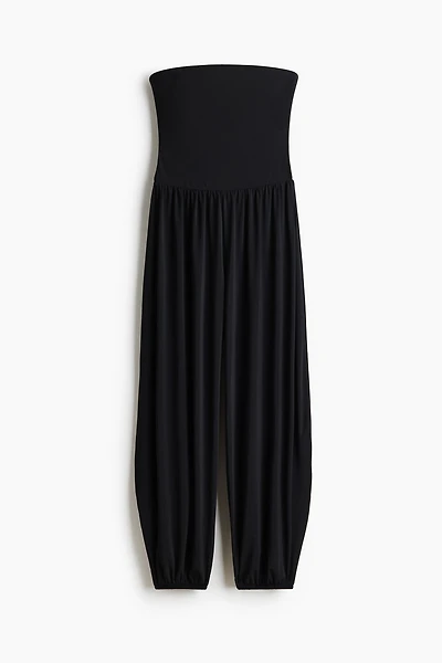 Balloon-Leg Bandeau Jumpsuit