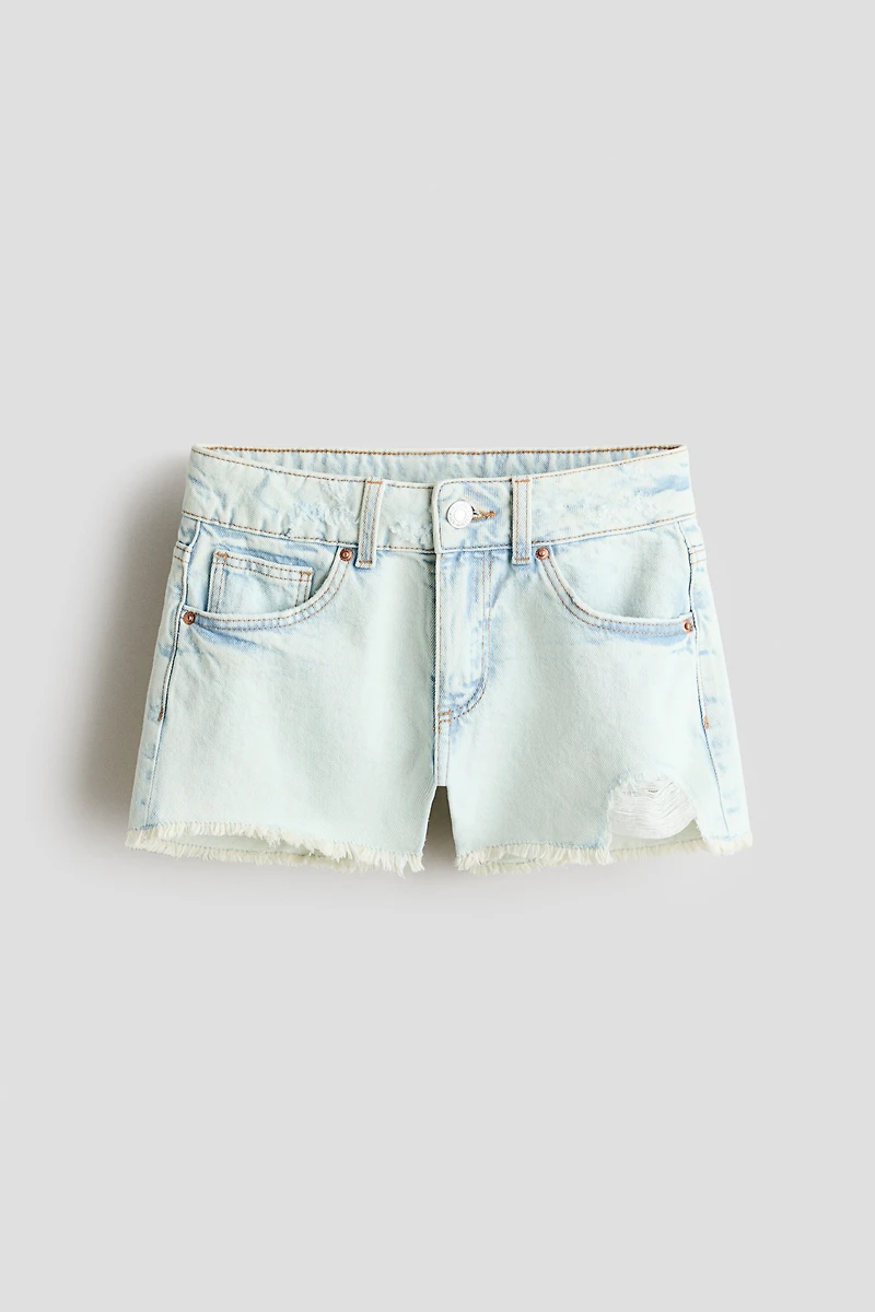 Relaxed-Fit Denim Shorts