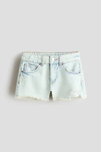 Relaxed-Fit Denim Shorts