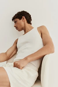 Débardeur et short de pyjama en coton