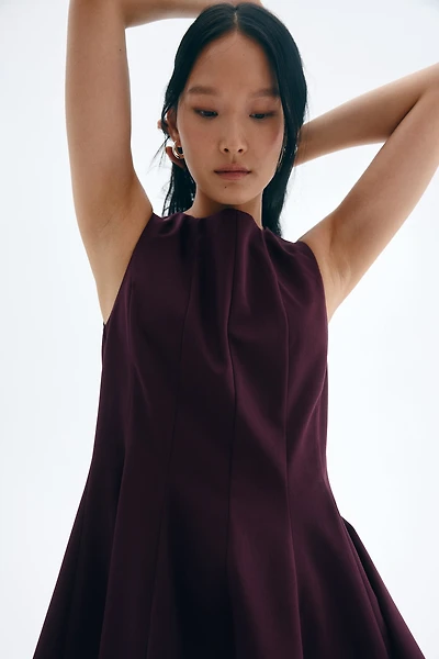 Dress with Flared Skirt