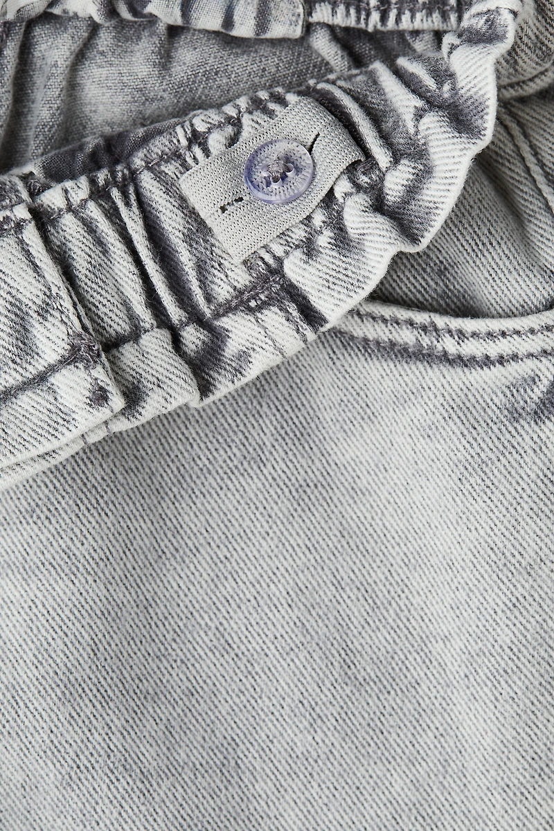 Relaxed Paper Bag Jeans