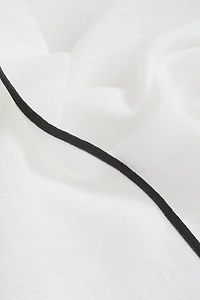 Single-Pack Slub-Weave Curtain