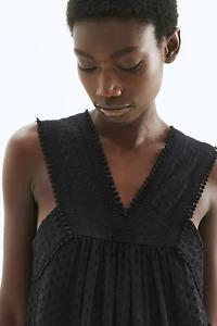 Embroidered Cotton Dress
