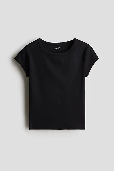 Ribbed Cotton Top