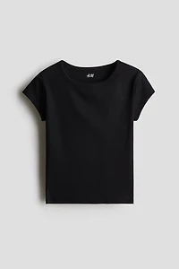 Ribbed Cotton Top