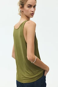 Scoop-Neck Tank Top