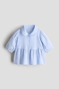 Plumeti Cotton Blouse