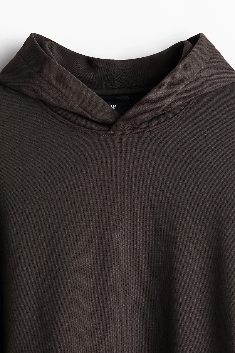 Loose Fit Washed Hoodie