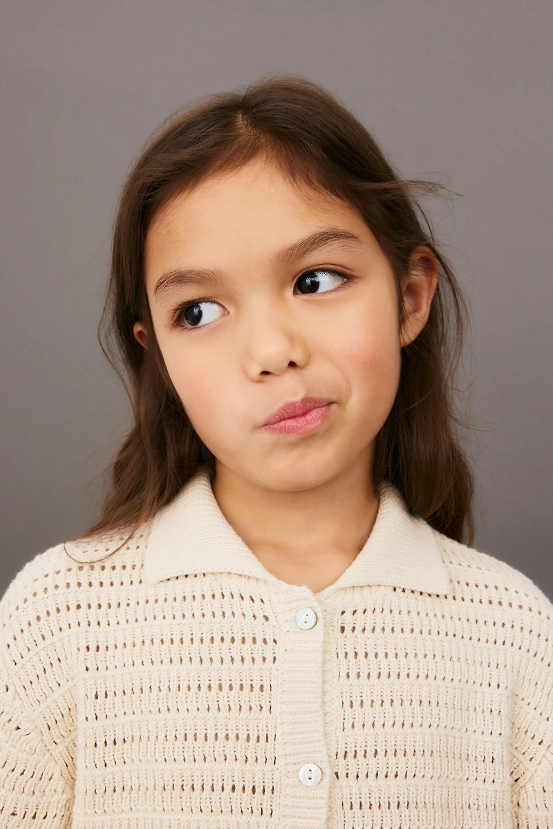 2-piece Pointelle-Knit Cotton Set