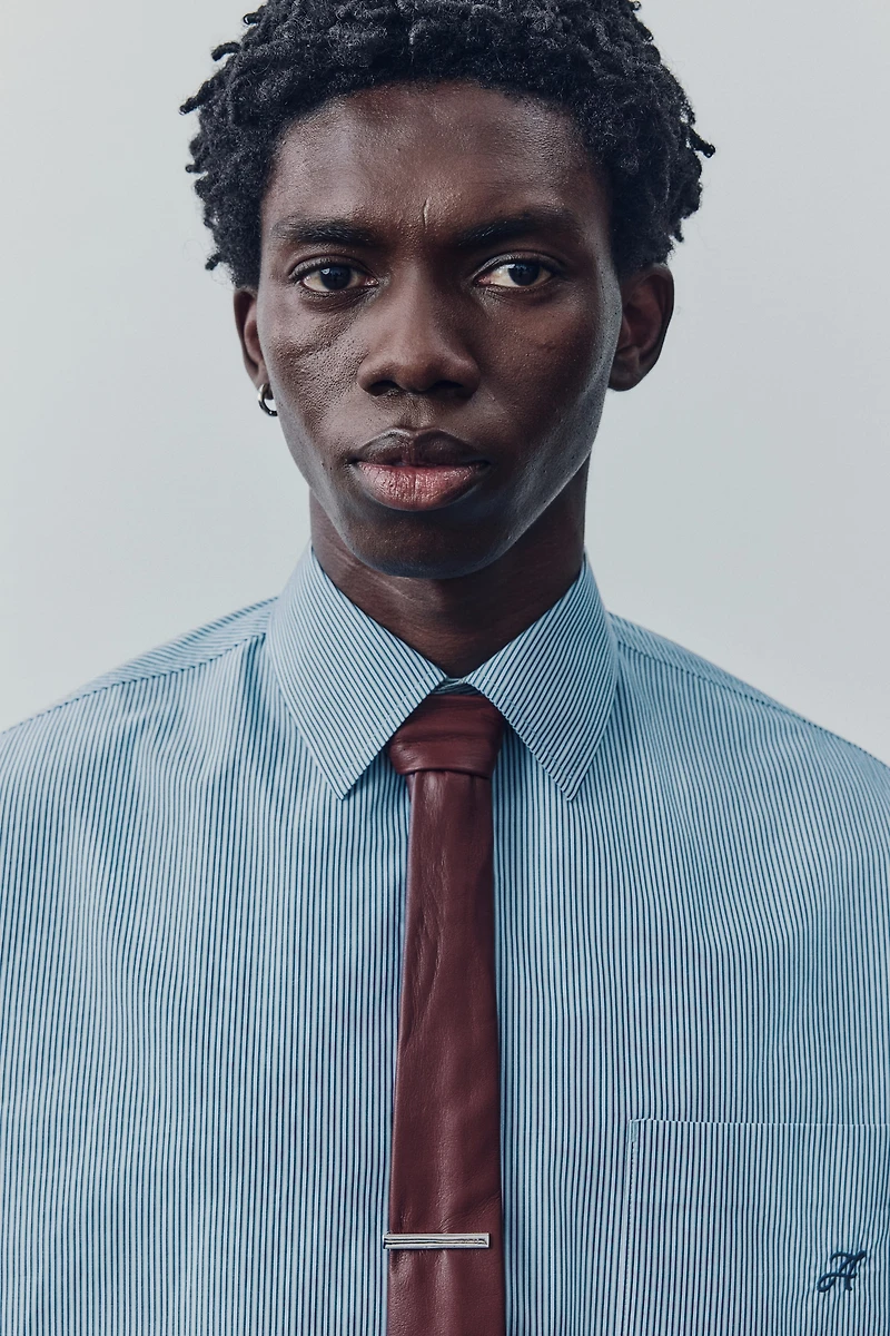 Striped Cotton Shirt