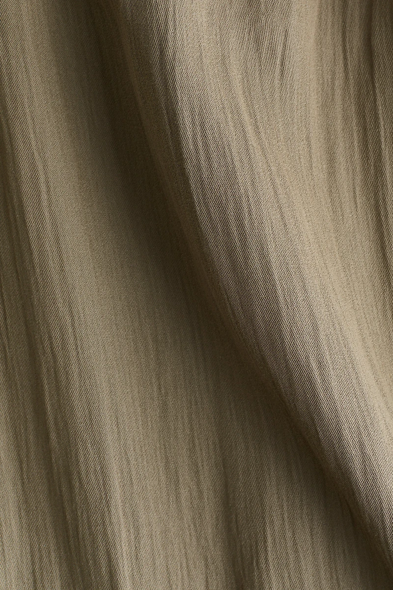 Pantalon volanté à jambes larges