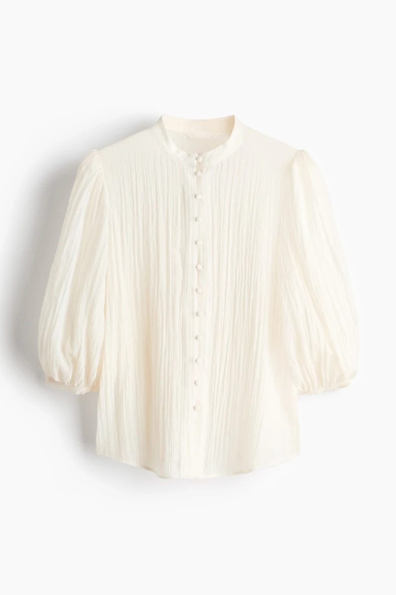 Blouse à manches ballon