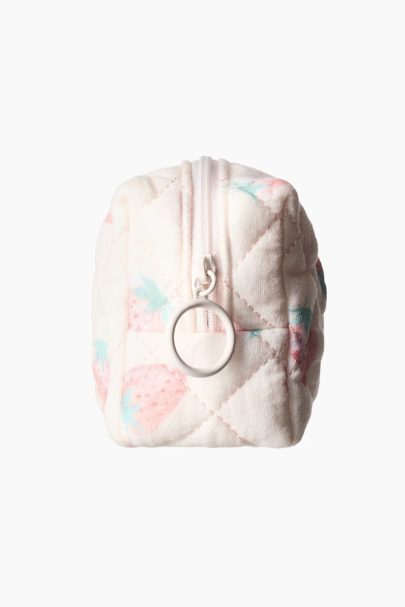 Patterned Makeup Bag