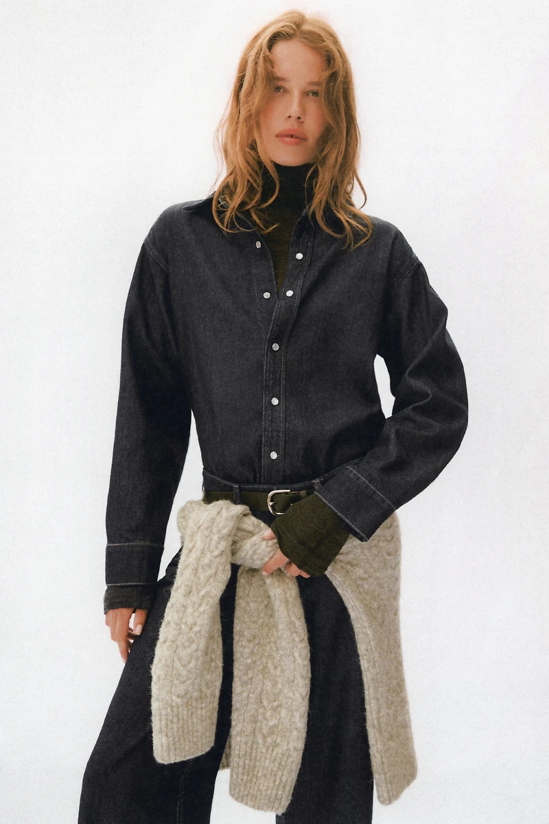 Feather Soft Denim Shirt