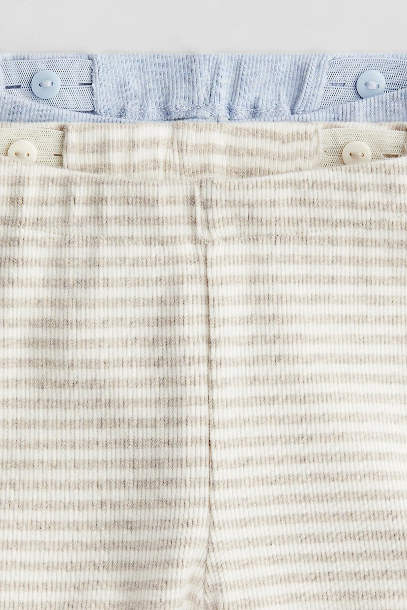 Lot de 2 shorts en jersey coton