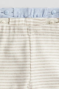 Lot de 2 shorts en jersey coton