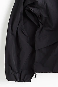 Loose-Fit Nylon Windbreaker