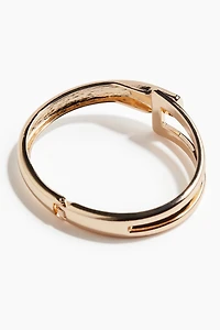 Hinged Bangle Bracelet