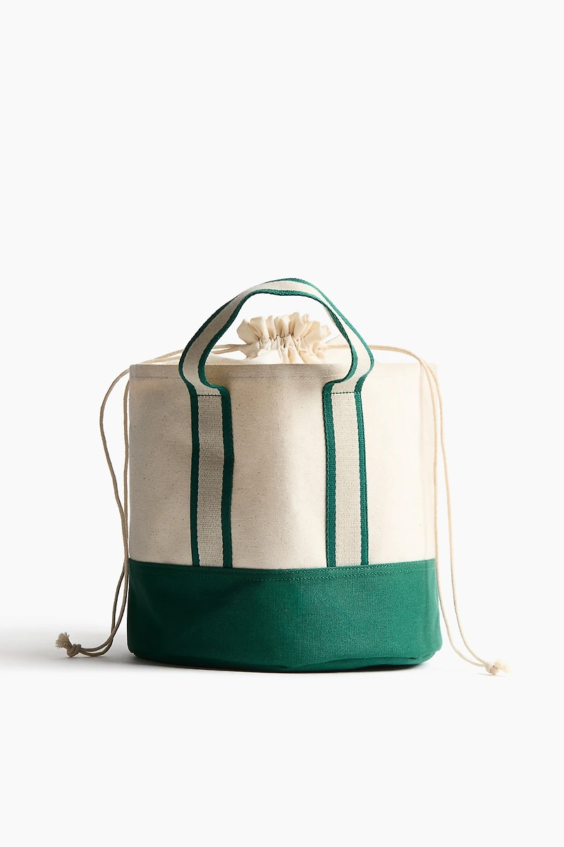Small Canvas Storage Basket