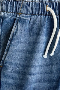 Pantalon de jogging en denim coton