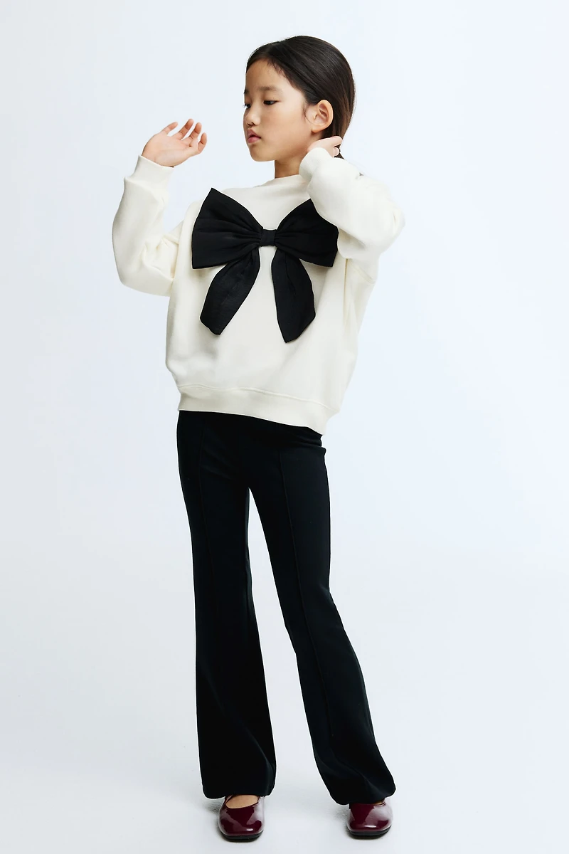 Bow-Detail Sweatshirt